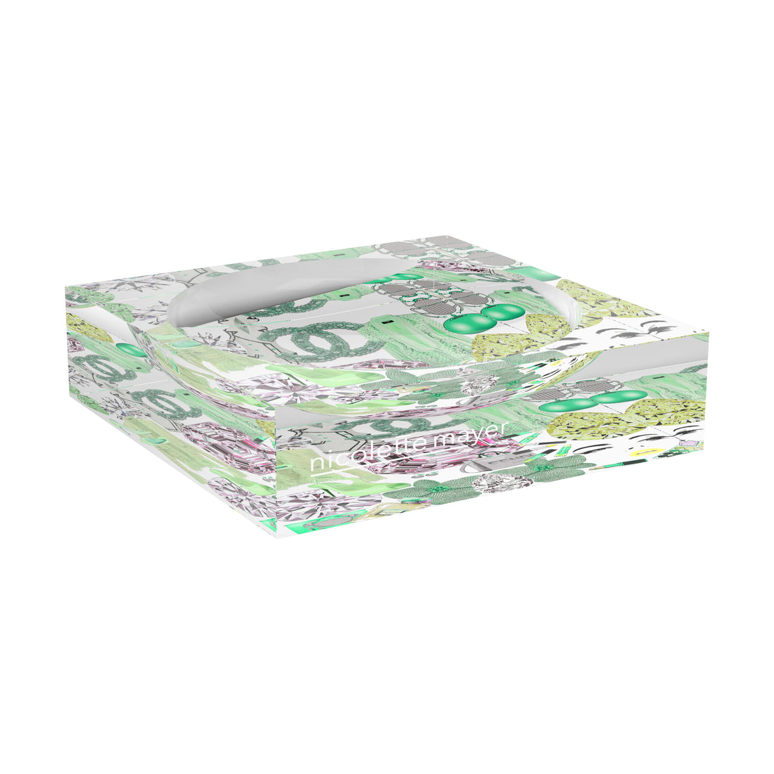 Bougie Women Nuevo Mint Acrylic Candy Catchall Dish