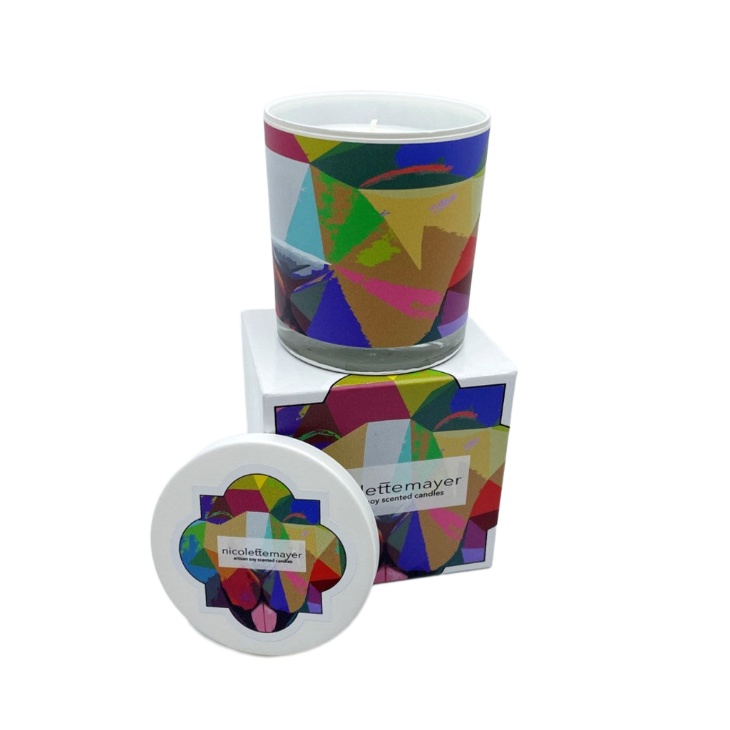 Ode to Okuda Candy Candle