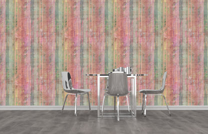 Brushstroke Darling Grasscloth Printed Wallpaper