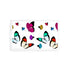 Butterflies Original Acrylic Decorative Tray, 12.5 x 7.75 in. by Nicolette Mayer 