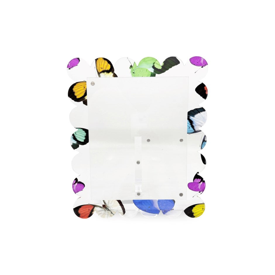 Butterflies Acrylic Scallop Frame