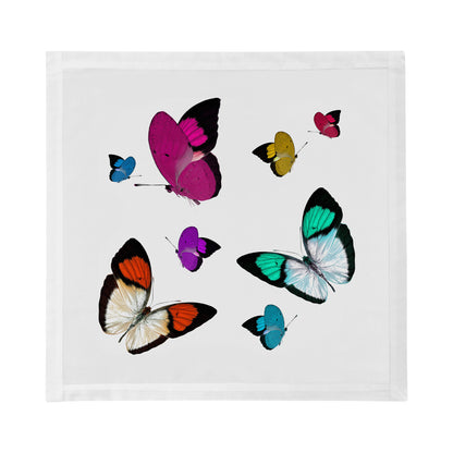 Butterflies Original Cotton Sateen Dinner Napkins