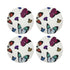 Butterflies Vegan Leather Coasters - nicolettemayer.com