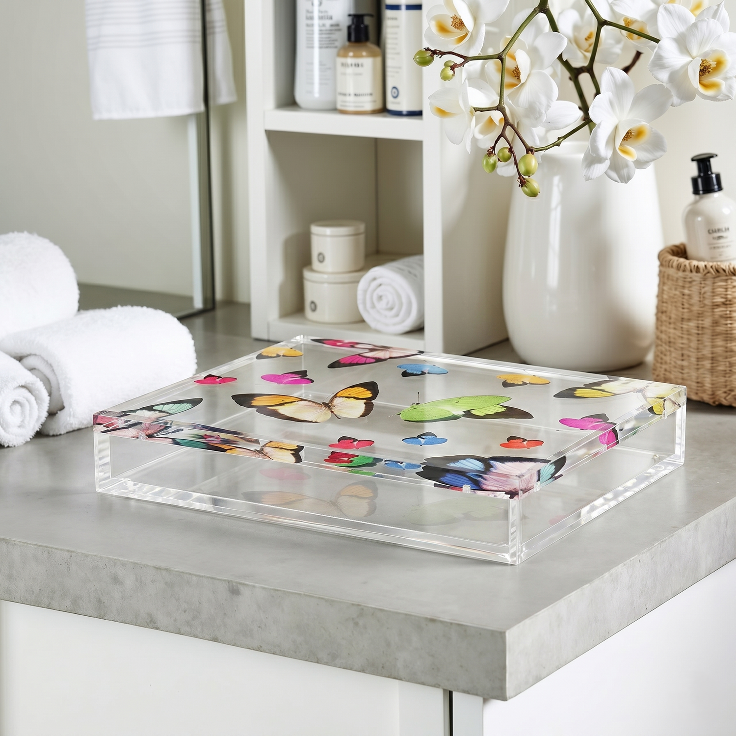 Butterflies Acrylic Box - nicolettemayer.com