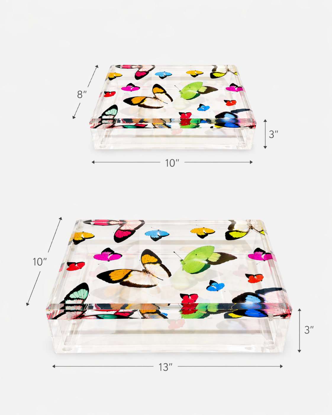 Butterflies Acrylic Box - nicolettemayer.com