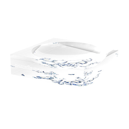 Butterfly Chinois Blue Acrylic Candy Catchall Dish