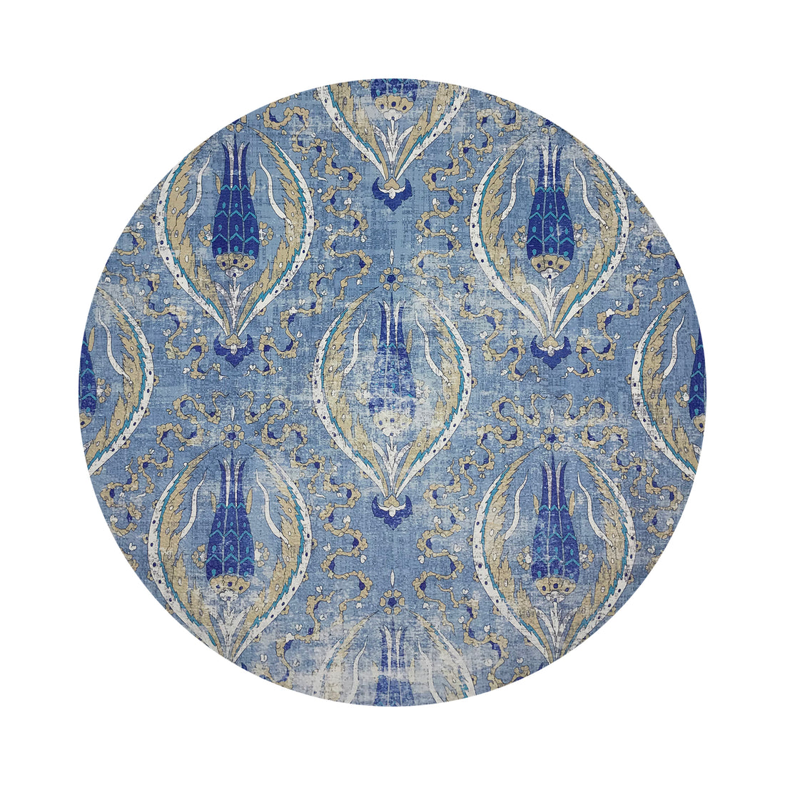 Byzantine Jewel Classic 16 Round Pebble Placemats, Set Of 4 - nicolettemayer.com
