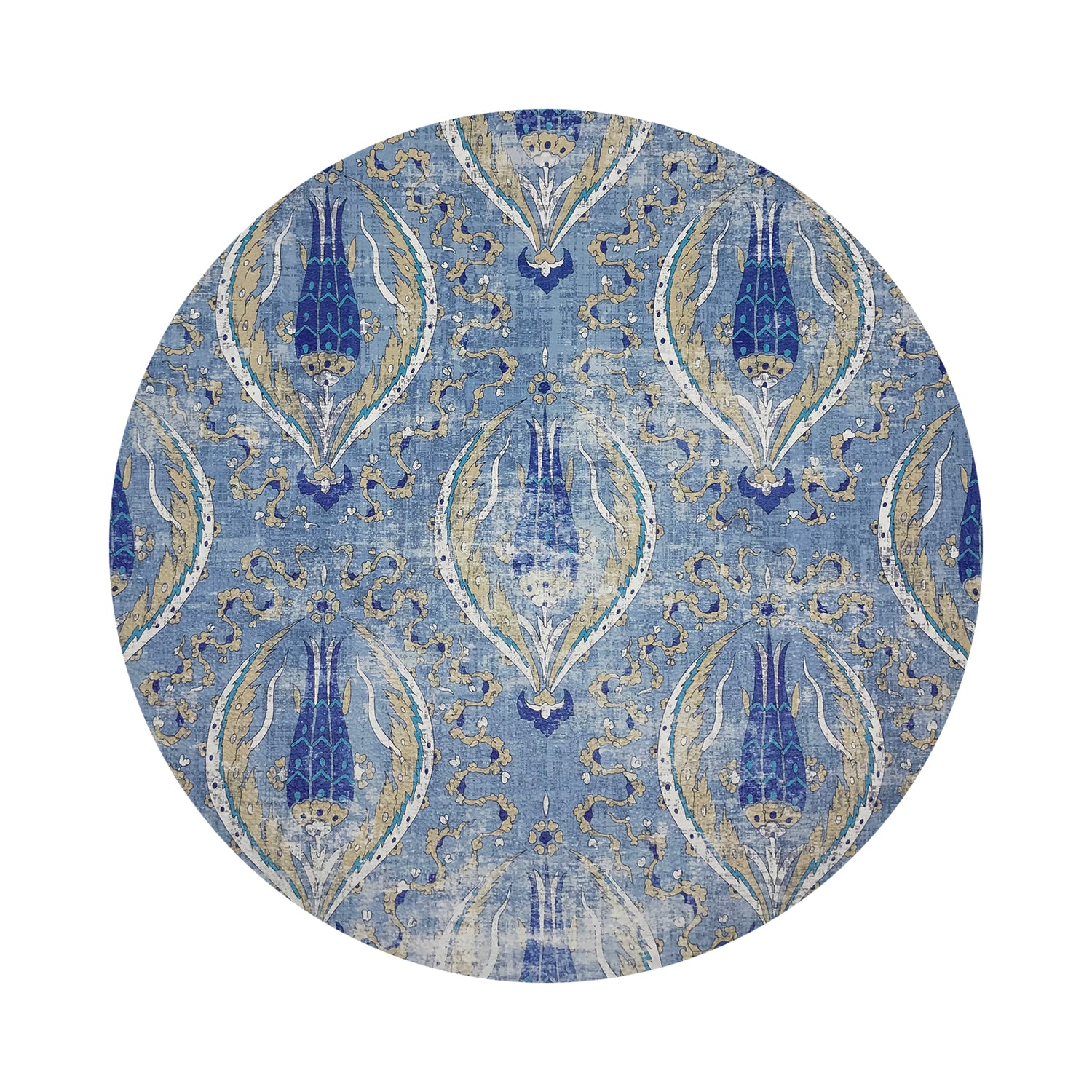 Byzantine Jewel Classic 16&quot; Round Pebble Placemats, Set of 4 - nicolettemayer.com
