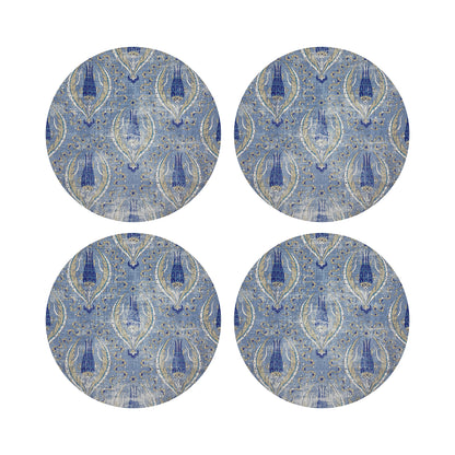 Byzantine Jewel Classic 16&quot; Round Pebble Placemats, Set of 4 - nicolettemayer.com
