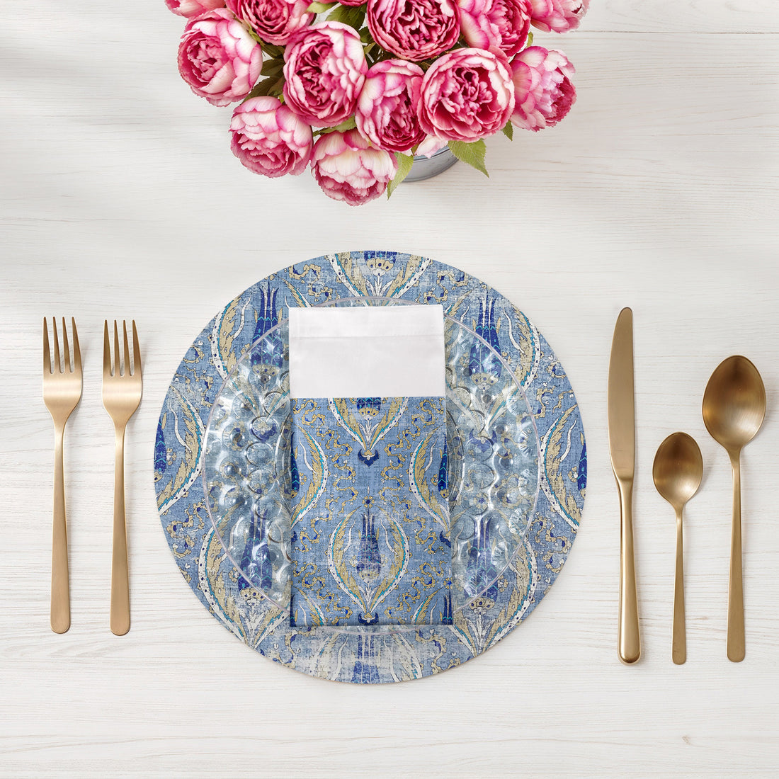 Byzantine Jewel Classic 22X22 Hemstitch Napkin, Set of 4 - nicolettemayer.com