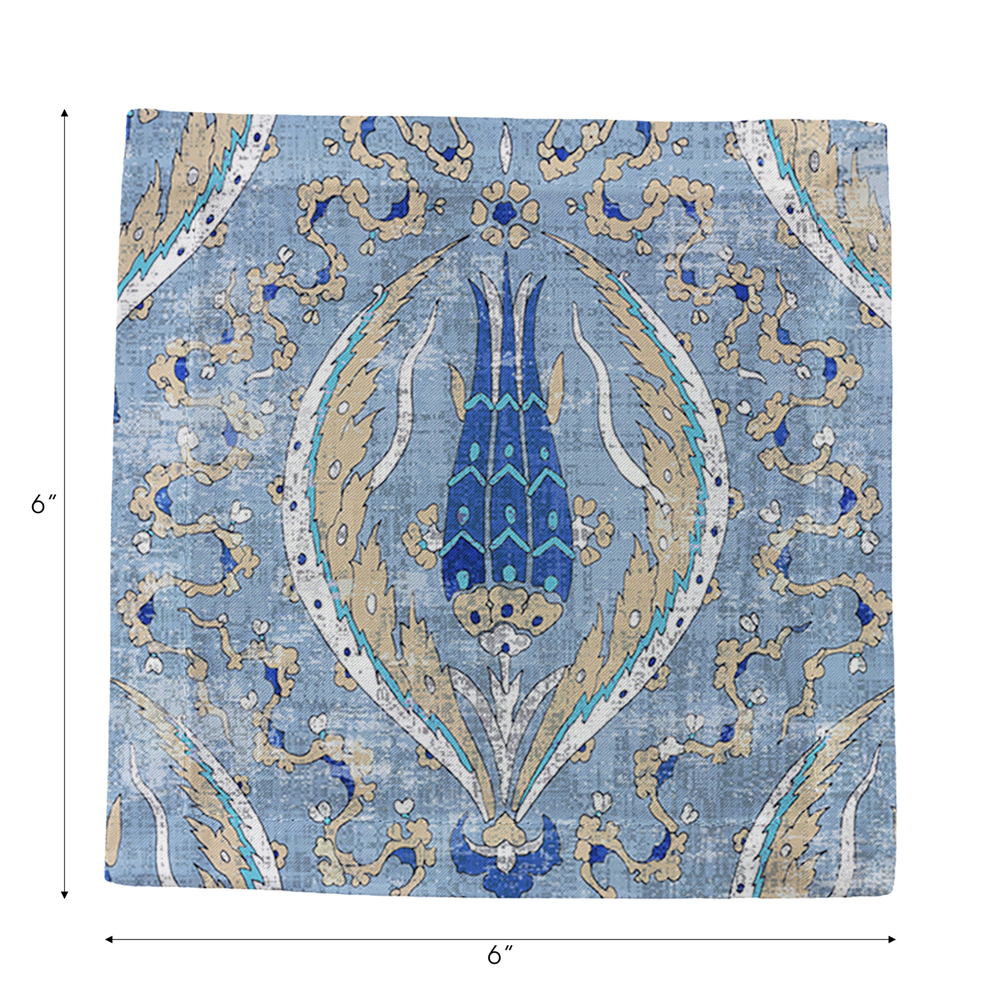 Byzantine Jewel Classic Cotton Sateen Cocktail Napkins