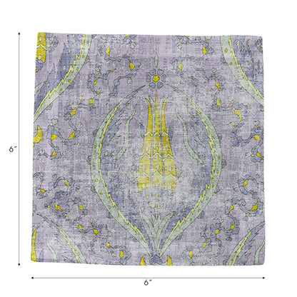 Byzantine Jewel Lilac Cotton Sateen Cocktail Napkins