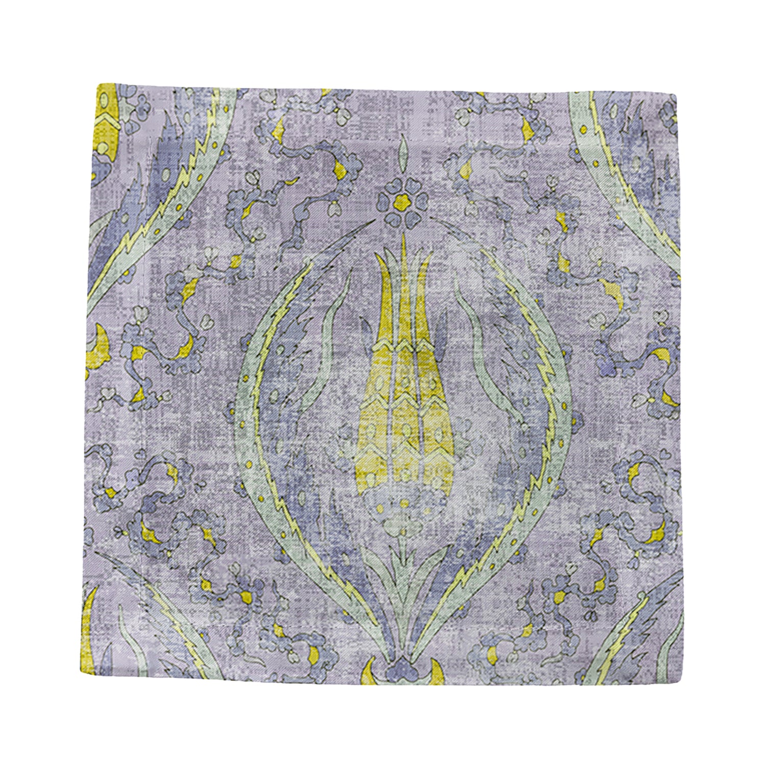 Byzantine Jewel Lilac Cotton Sateen Cocktail Napkins