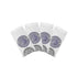 Chinois Ceramic Lavender Cotton Sateen Dinner Napkins - nicolettemayer.com