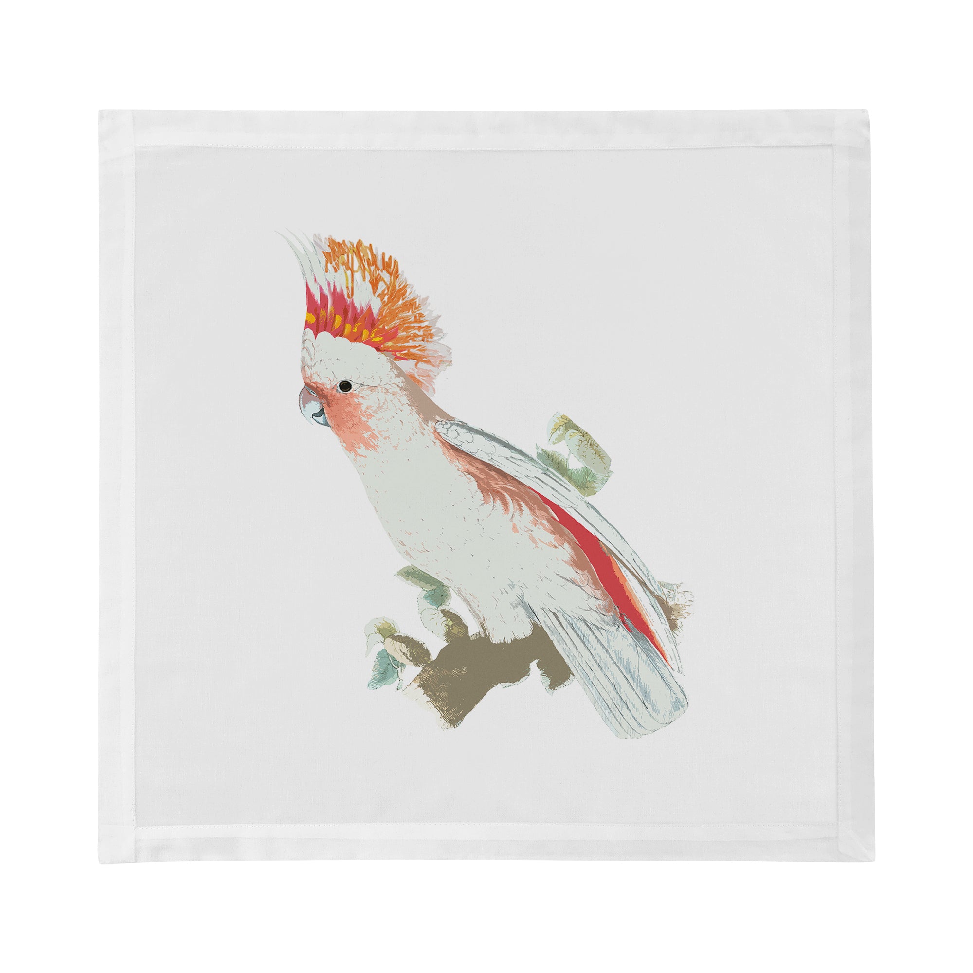 Cockatoo Cotton Sateen Dinner Napkins - nicolettemayer.com