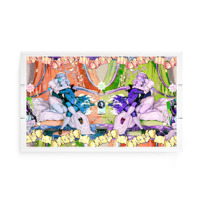 Casanova Acrylic Rectangle Decorative Tray, by Nicolette Mayer