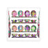 Ceramic Menagerie Acrylic Decorative Tray, 12 x 12 in. by Nicolette Mayer 
