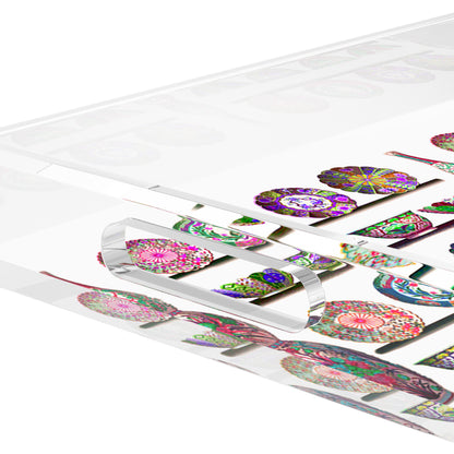 Ceramic Menagerie Acrylic Decorative Tray, 12.5 x 7.75 in. by Nicolette Mayer 