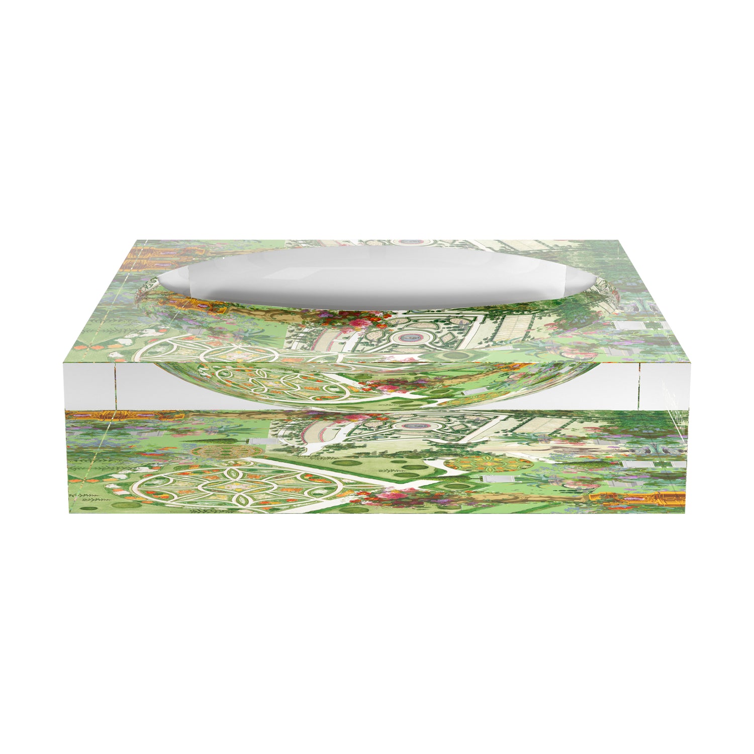 Chateau Garden Acrylic Candy Catchall Dish - nicolettemayer.com