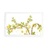 Cherry Blossom Acrylic Rectangle Decorative Tray, by Nicolette Mayer
