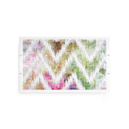 Chevron Richesse Acrylic Decorative Tray, 12.5 x 7.75 in. by Nicolette Mayer 