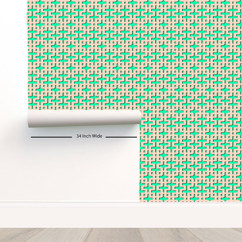 Chiang Mai Palm Springs Peel and Stick Wallpaper - nicolettemayer.com