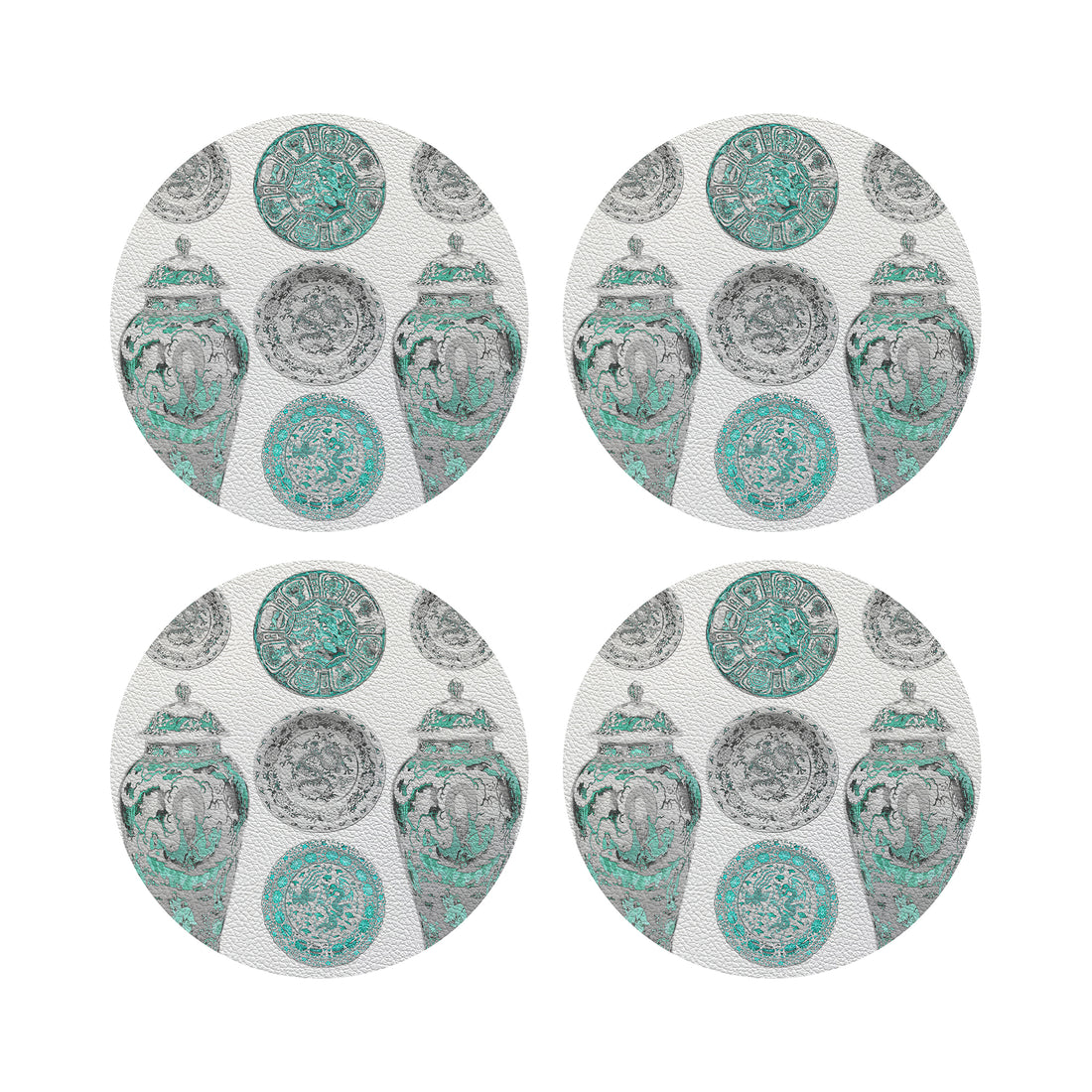 Chinois Cerulean 4" Dinner Napkins- nicolettemayer.com
