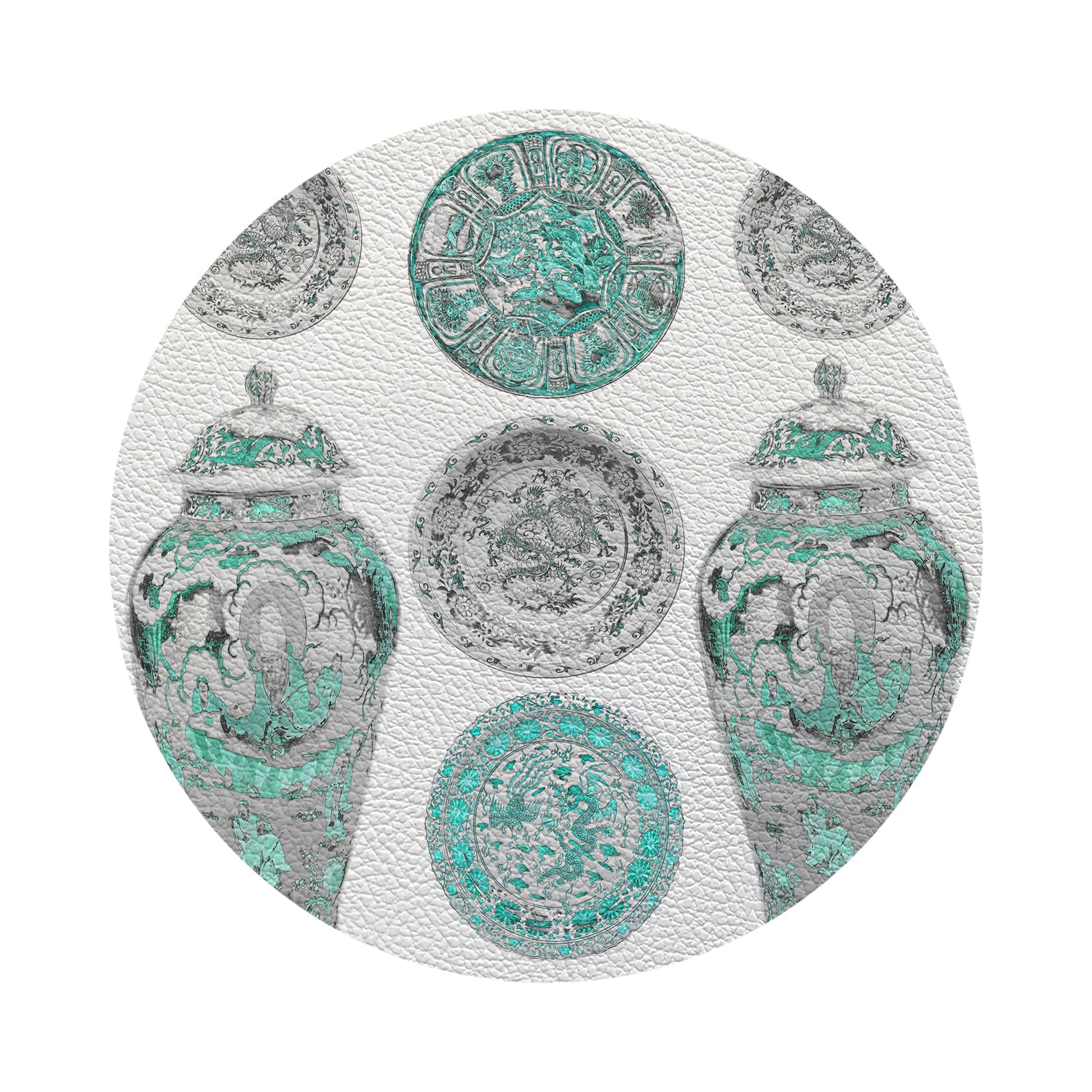 Chinois Cerulean 4" Dinner Napkins- nicolettemayer.com

