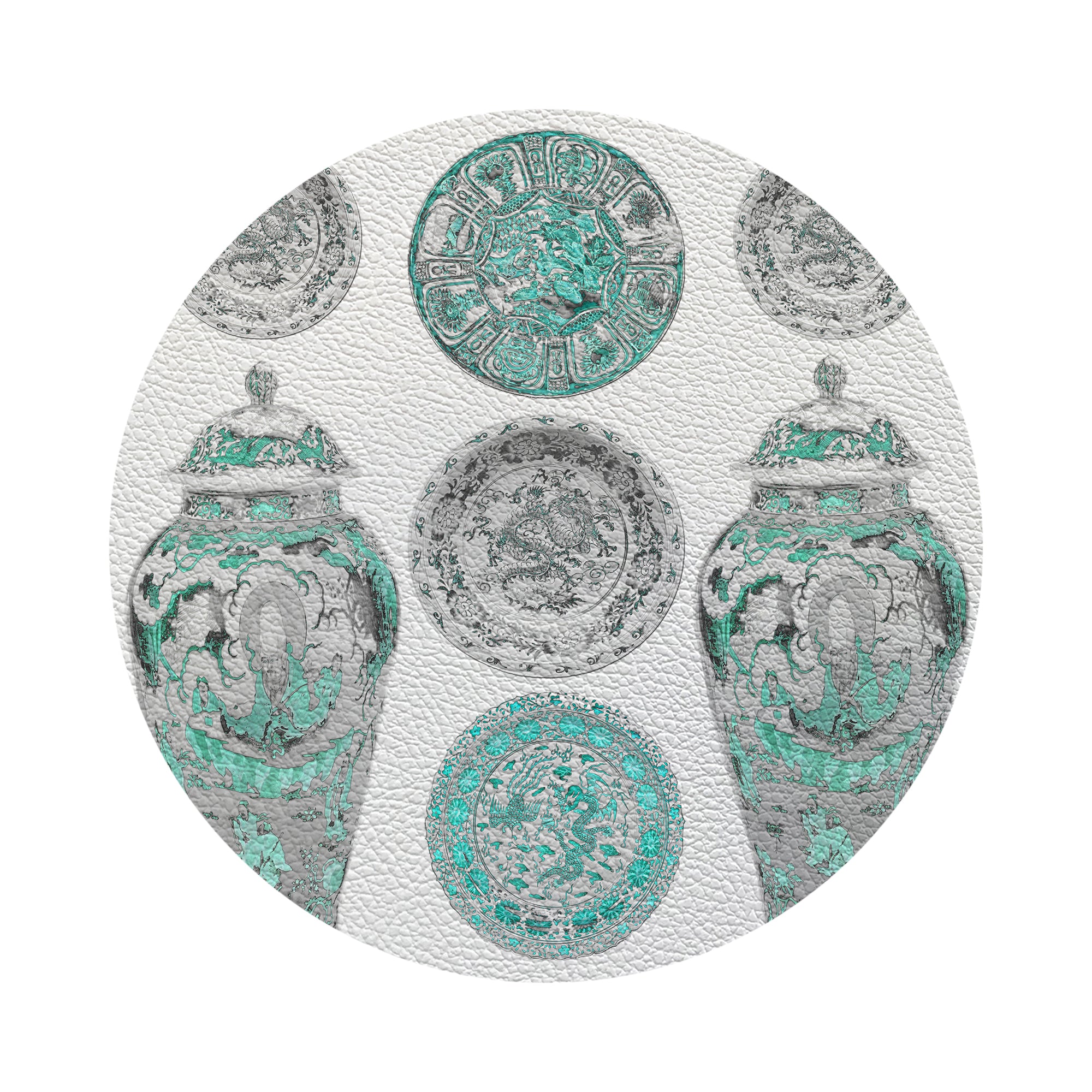 Chinois Cerulean 4" Dinner Napkins- nicolettemayer.com
