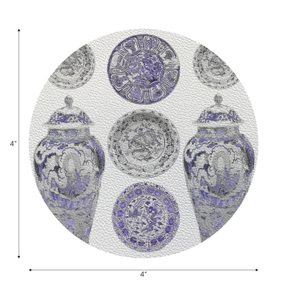 Chinois Lavender 4" Dinner Napkins- nicolettemayer.com
