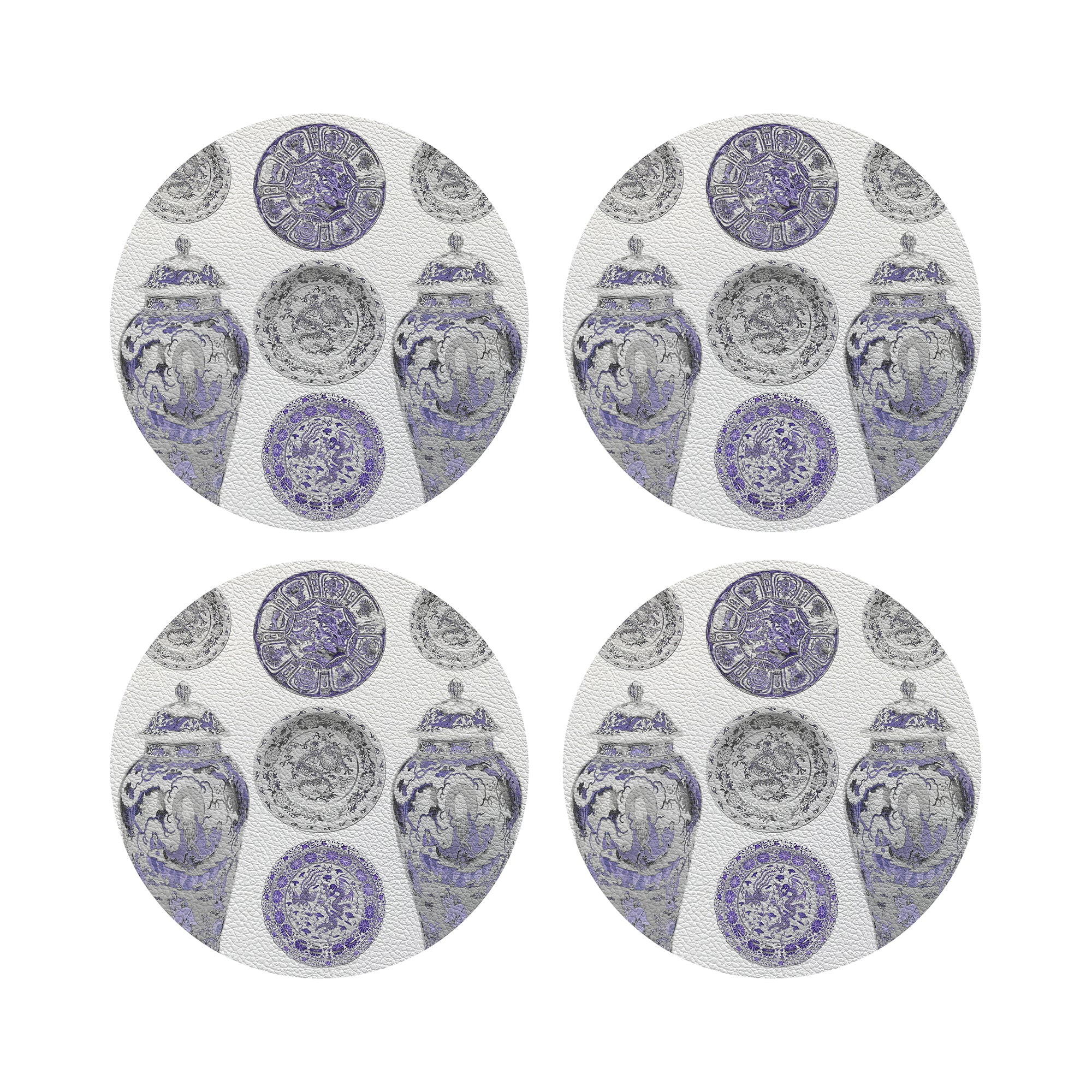 Chinois Lavender 4" Dinner Napkins- nicolettemayer.com
