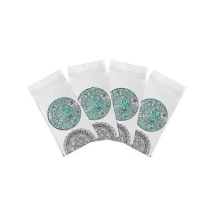 Chinois Cerulean 22" Cotton Sateen Dinner Napkins- nicolettemayer.com
