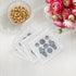 Chinois Ming Blue 6" Cocktail Napkins- nicolettemayer.com
