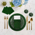 Christmas Berries Green Green 16" Round Pebble Placemats, Set of 4 - nicolettemayer.com
