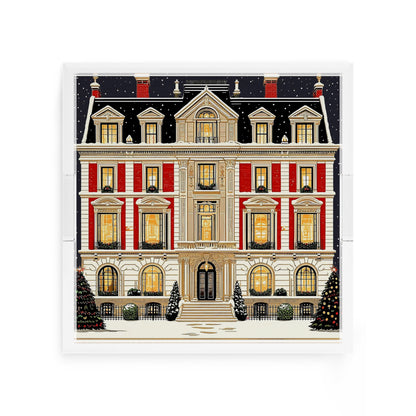 Christmas On Fifth Avenue 12X12 Acrylic Tray - nicolettemayer.com