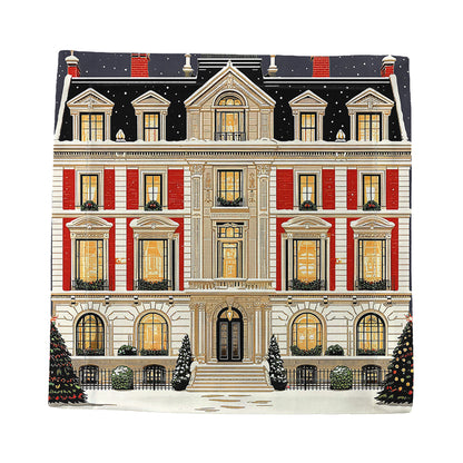 Christmas On Fifth Avenue Cotton Sateen Cocktail Napkins