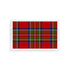 Christmas Tartan Red 12.5X7.75 Acrylic Tray - nicolettemayer.com
