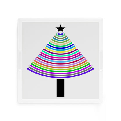 Christmas Tree Brights 12X12 Acrylic Tray - nicolettemayer.com