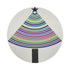 CHRISTMAS TREE BRIGHTS 16 ROUND PEBBLE PLACEMAT, SET OF 4 - nicolettemayer.com