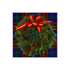 Christmas Wreath Tartan Green 12X12 Acrylic Tray - nicolettemayer.com

