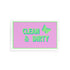 Canasta Clean and Dirty Lime Lilac 12.5x7.75 Acrylic Tray - nicolettemayer.com 