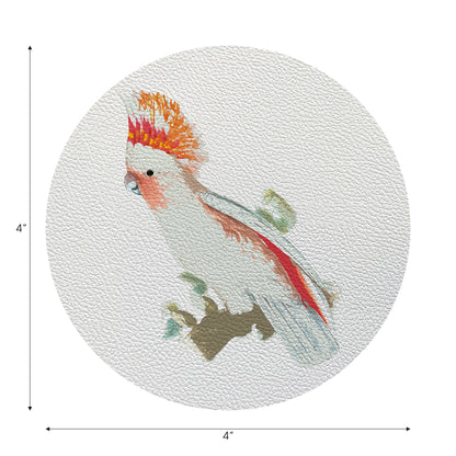 Cockatoo 4" Dinner Napkins- nicolettemayer.com

