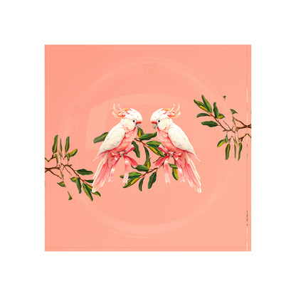 Cockatoo Paradiso Corallo  Acrylic Candy Catchall Dish