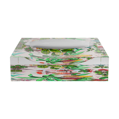 Cockatoo Passion Red Acrylic Candy Catchall Dish