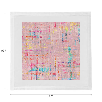 Coco Pink 22X22 Hohlsaum-Serviette