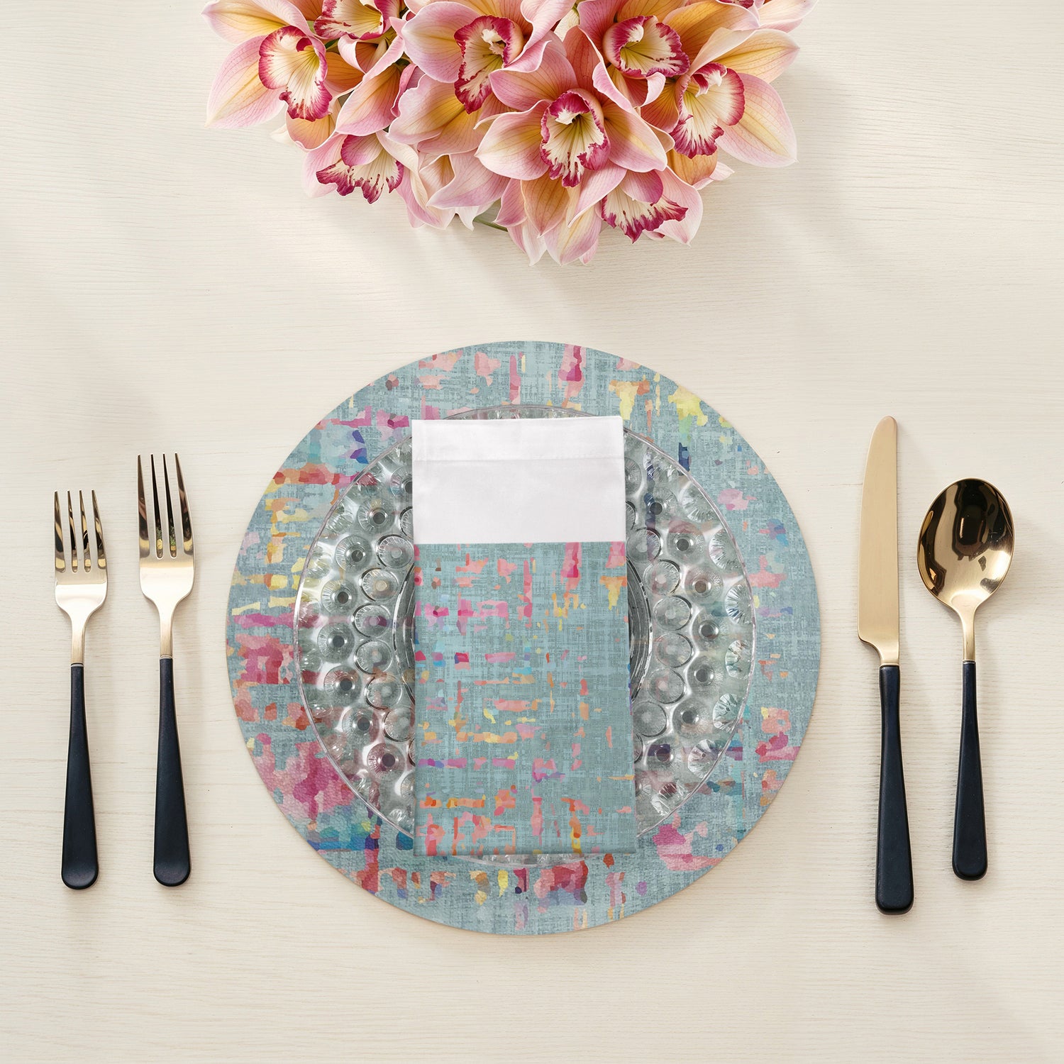 Coco Bleu 22X22 Hemstitch Napkin, Set Of 4 - nicolettemayer.com