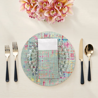 Coco Mint 22X22 Hemstitch Napkin, Set Of 4 - nicolettemayer.com