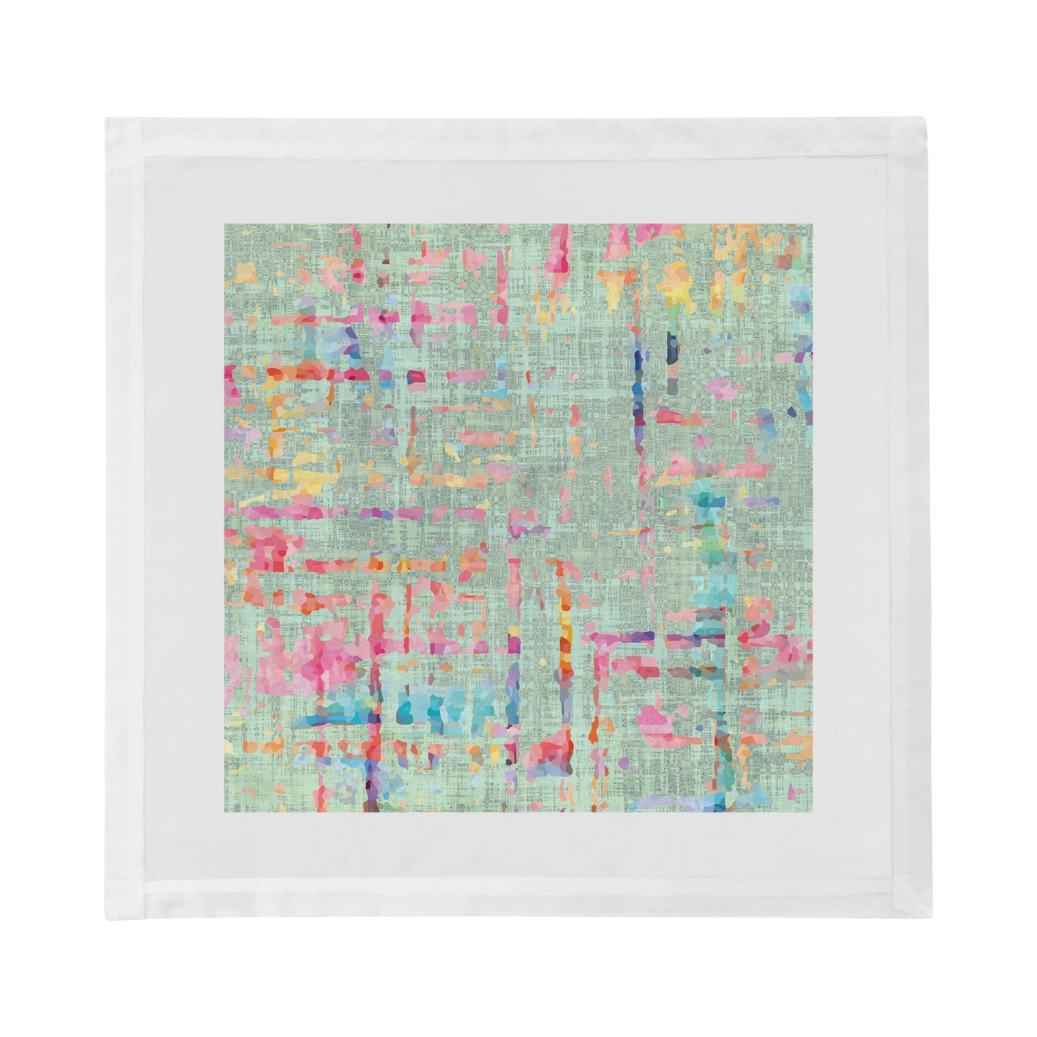 Coco Mint Cotton Sateen Dinner Napkins - nicolettemayer.com