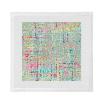 Coco Mint Cotton Sateen Dinner Napkins - nicolettemayer.com