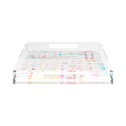 Coco Cream 22.5X14.5 Acrylic Tray - nicolettemayer.com
